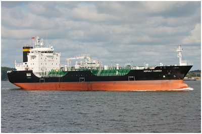 Öl-/Chemikalien-Tanker Asphalt Carrier